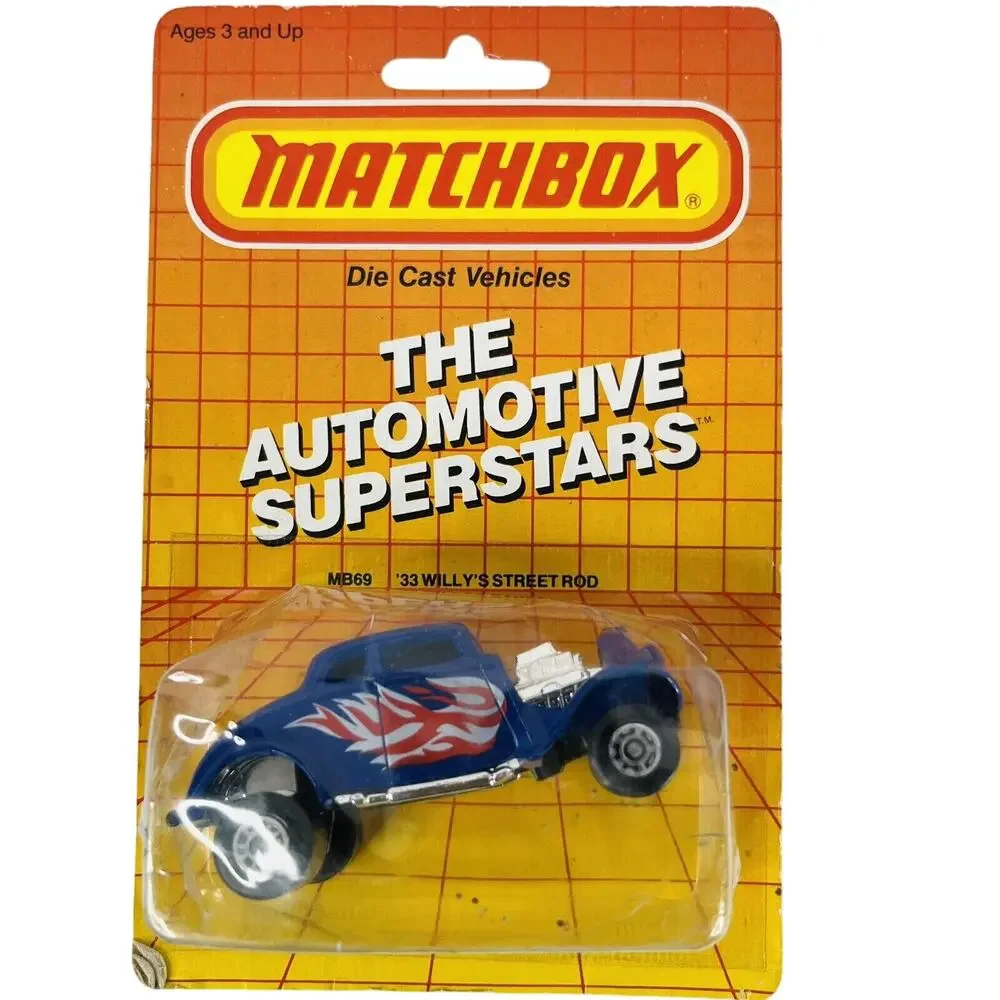 1933 Willys Street Rod 1/64th Scale Diecast by Matchbox‎